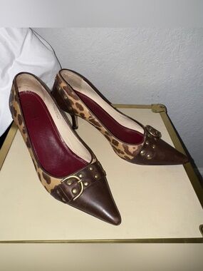 Vintage Coach Tierney Kitten Heels